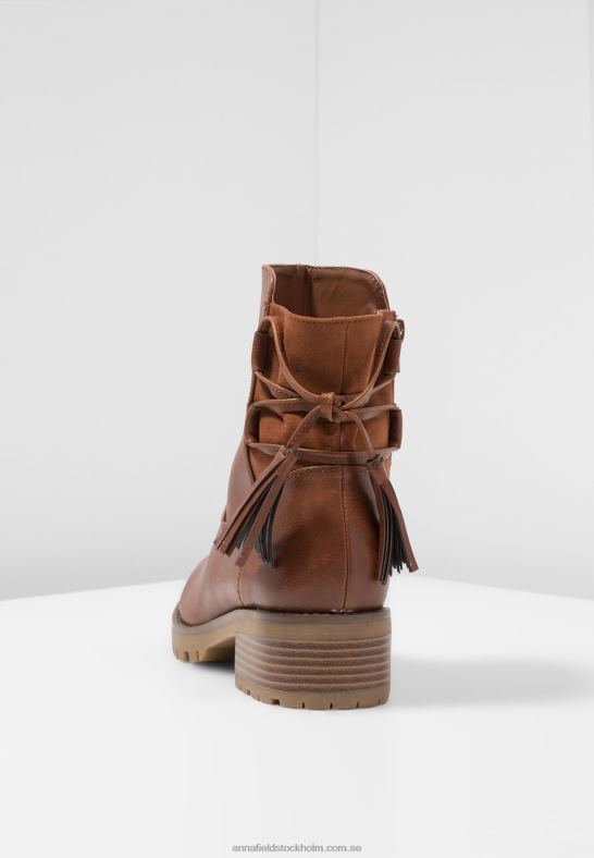 vinterkänga klassiska ankelboots konjak Anna Field 42BF61996 kvinnor
