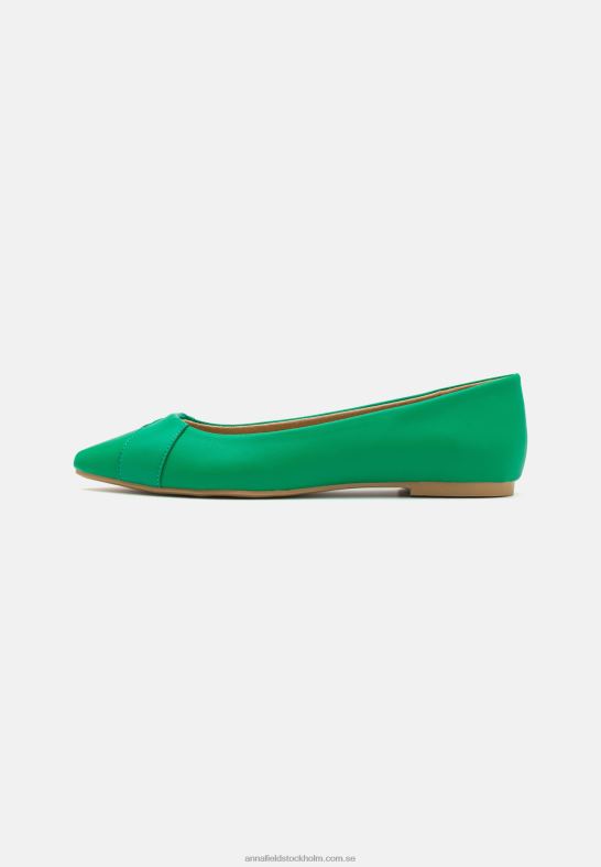 balett pumps grön Anna Field 42BF62133 kvinnor