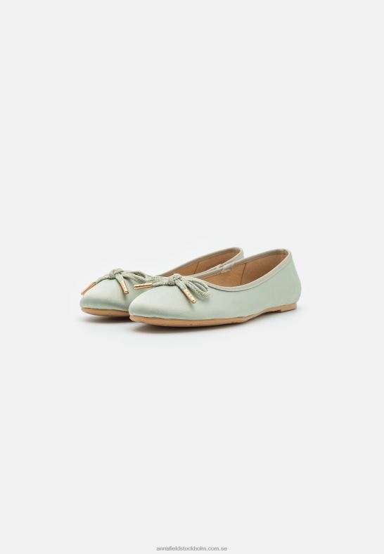 balett pumps grön Anna Field 42BF62149 kvinnor