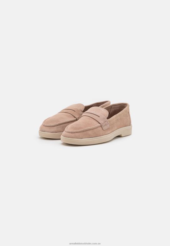 läder slip-ons beige Anna Field 42BF61779 kvinnor