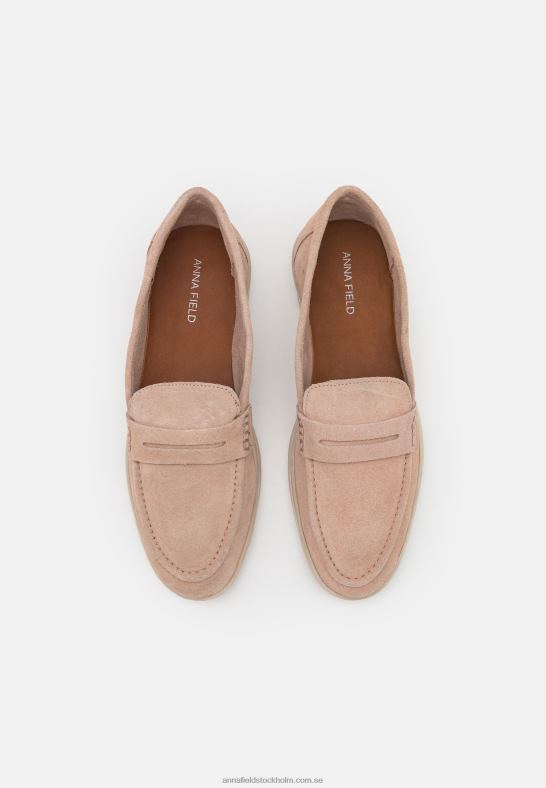 läder slip-ons beige Anna Field 42BF61779 kvinnor