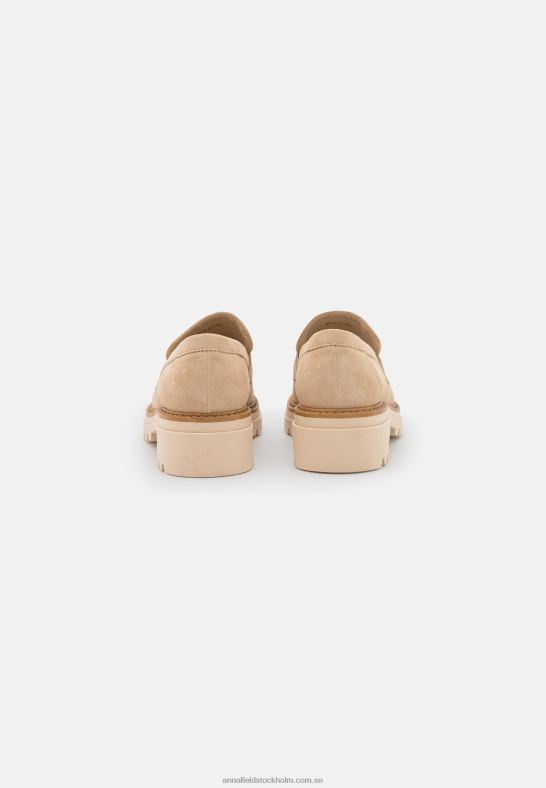läder slip-ons beige Anna Field 42BF61807 kvinnor