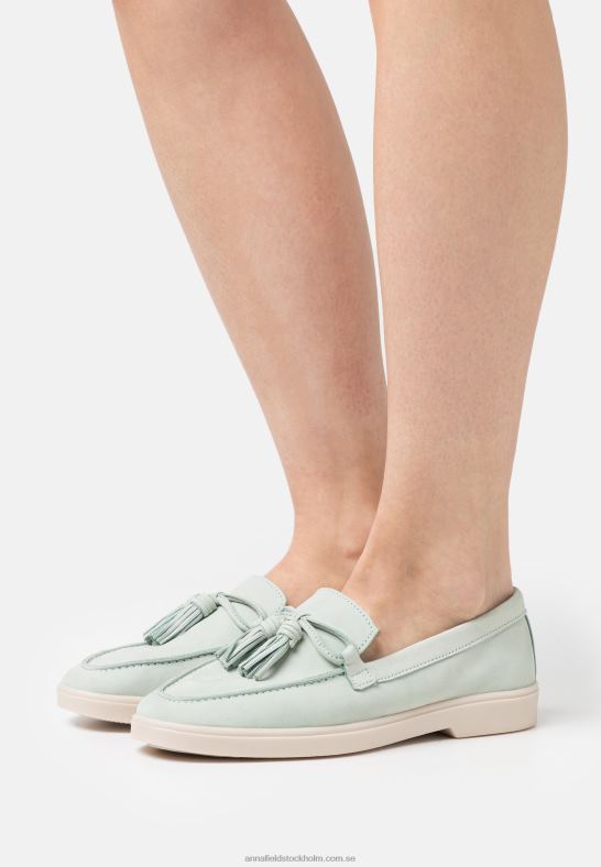 läder slip-ons mint Anna Field 42BF61818 kvinnor