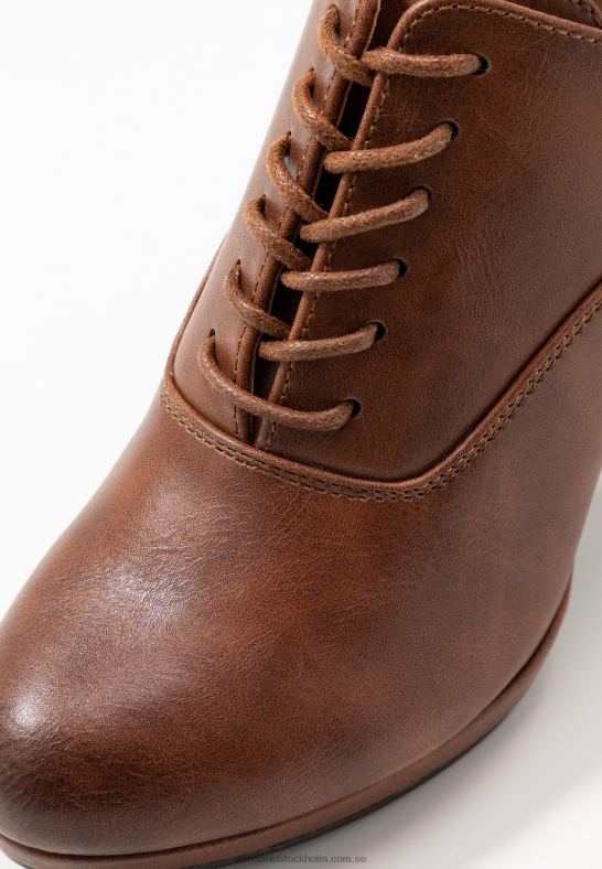 komfort högklackade ankelboots konjak Anna Field 42BF61748 kvinnor