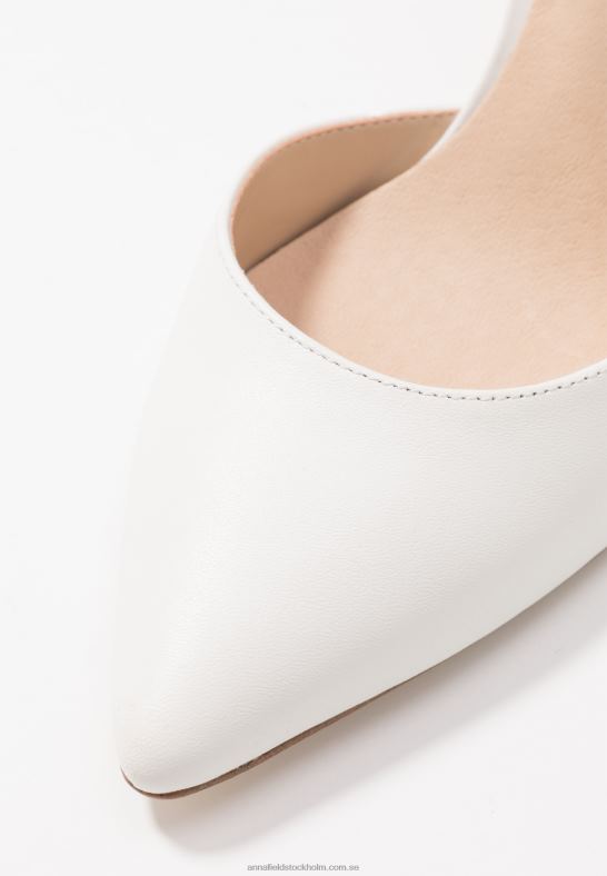 läder pumps höga klackar vit Anna Field 42BF61693 kvinnor