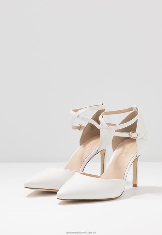läder pumps höga klackar vit Anna Field 42BF61693 kvinnor