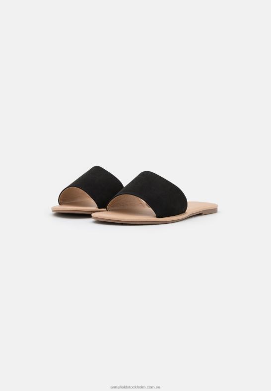 2-pack mulor svart/konjak Anna Field 42BF61863 kvinnor