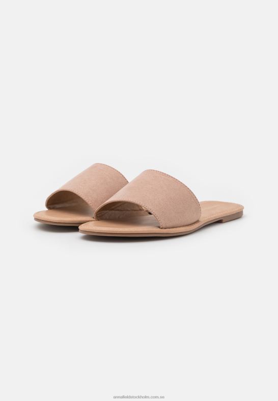 2-pack mulor svart/ljusrosa Anna Field 42BF61862 kvinnor
