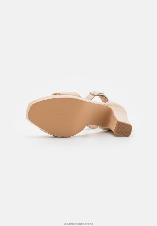 högklackade sandaler benvita Anna Field 42BF61571 kvinnor