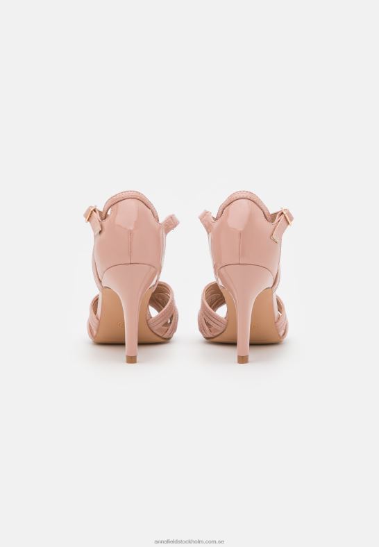 högklackade sandaler ljusrosa Anna Field 42BF61285 kvinnor