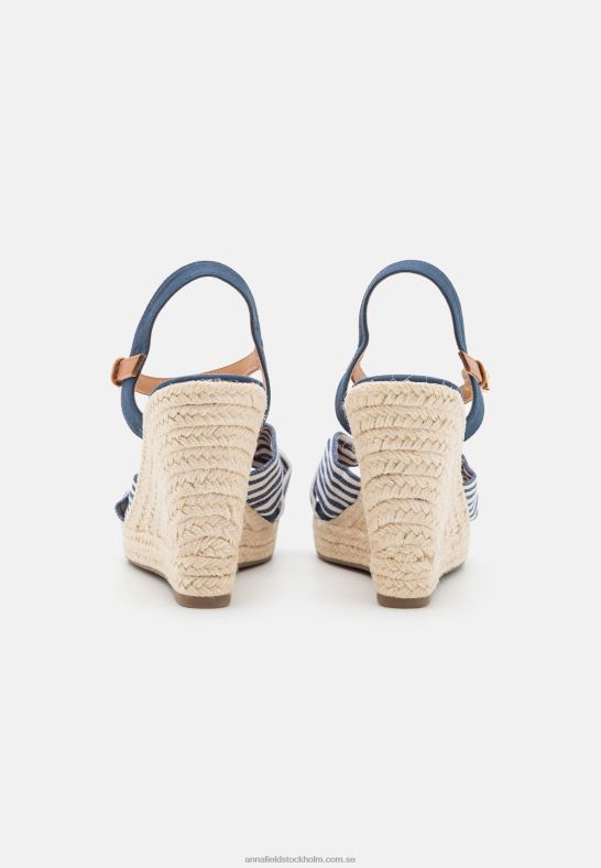 högklackade sandaler mörkblå Anna Field 42BF61491 kvinnor