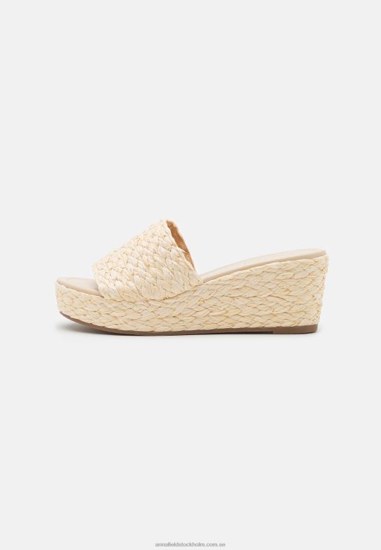 klackade mulor beige Anna Field 42BF61883 kvinnor