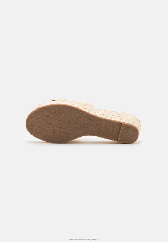 klackade mulor beige Anna Field 42BF61883 kvinnor