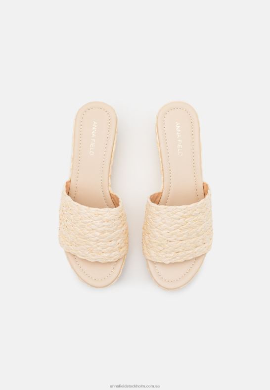 klackade mulor beige Anna Field 42BF61883 kvinnor