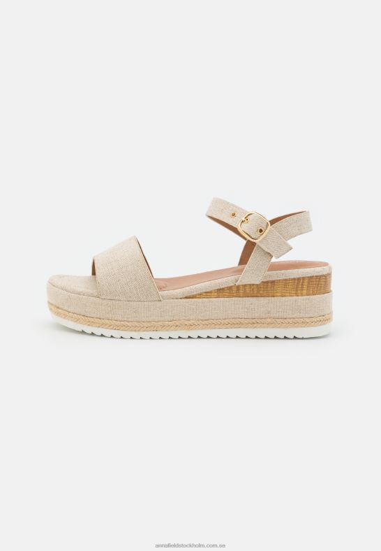 komfort espadrillor beige Anna Field 42BF61450 kvinnor