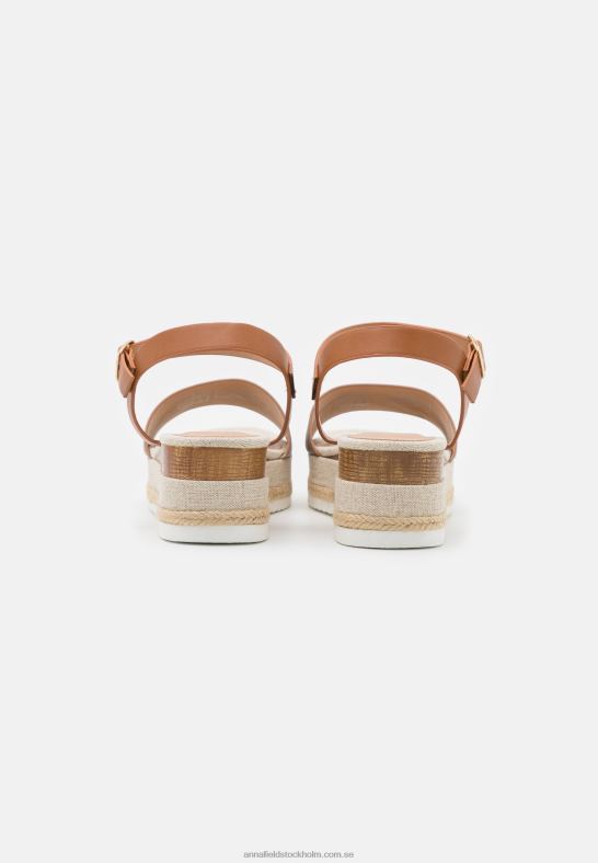 komfort espadrillor brons Anna Field 42BF61483 kvinnor