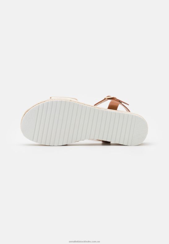 komfort espadrillos guld Anna Field 42BF61456 kvinnor