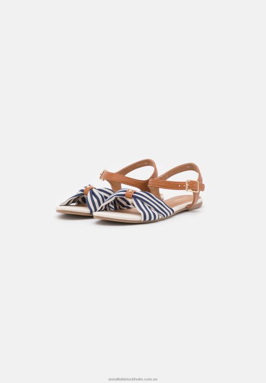 sandaler cognac/mörkblå Anna Field 42BF61290 kvinnor