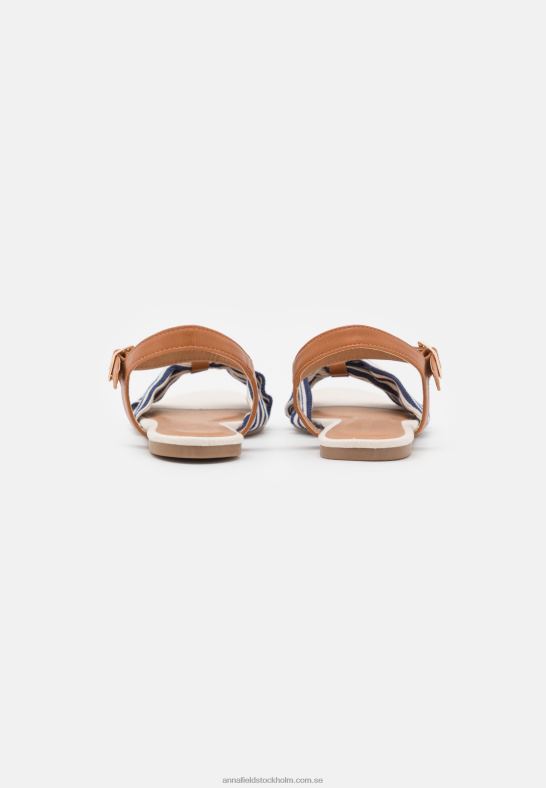 sandaler cognac/mörkblå Anna Field 42BF61290 kvinnor