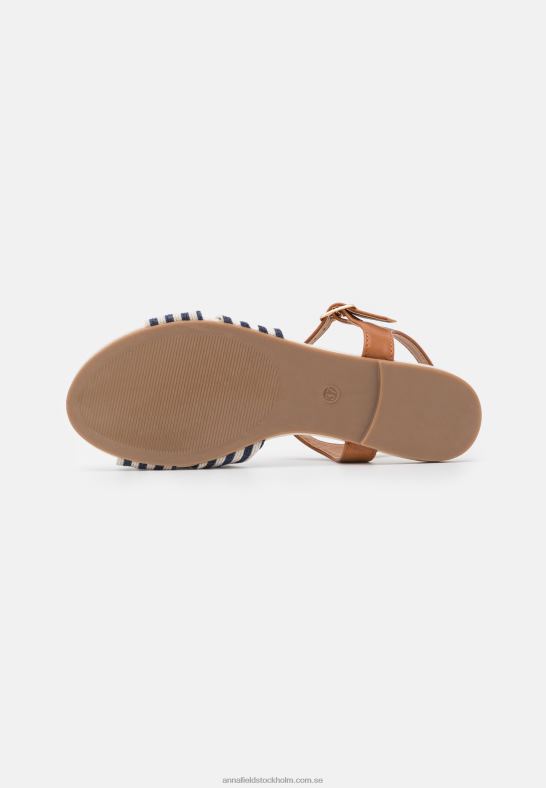 sandaler cognac/mörkblå Anna Field 42BF61290 kvinnor