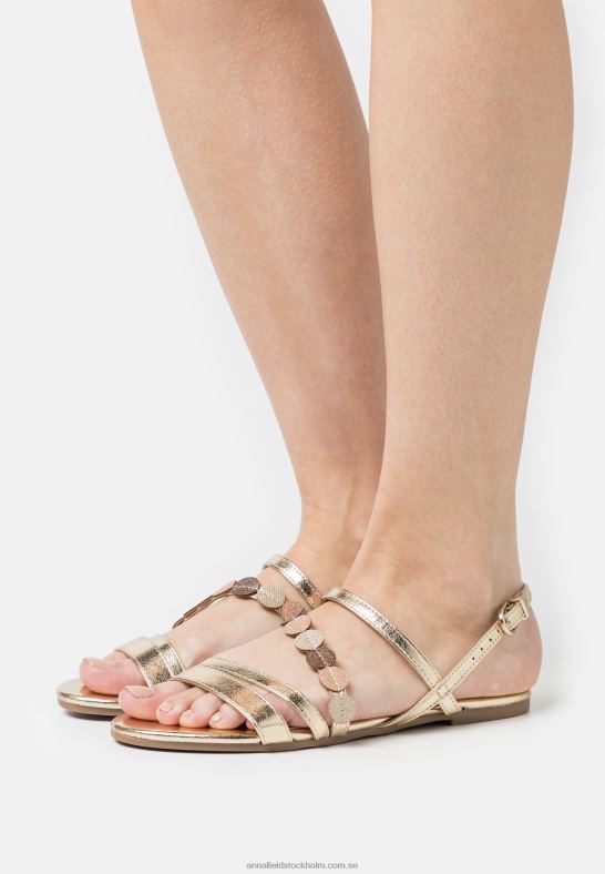 sandaler guld Anna Field 42BF61260 kvinnor