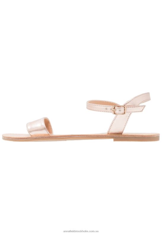 sandaler i rosa guld Anna Field 42BF61257 kvinnor