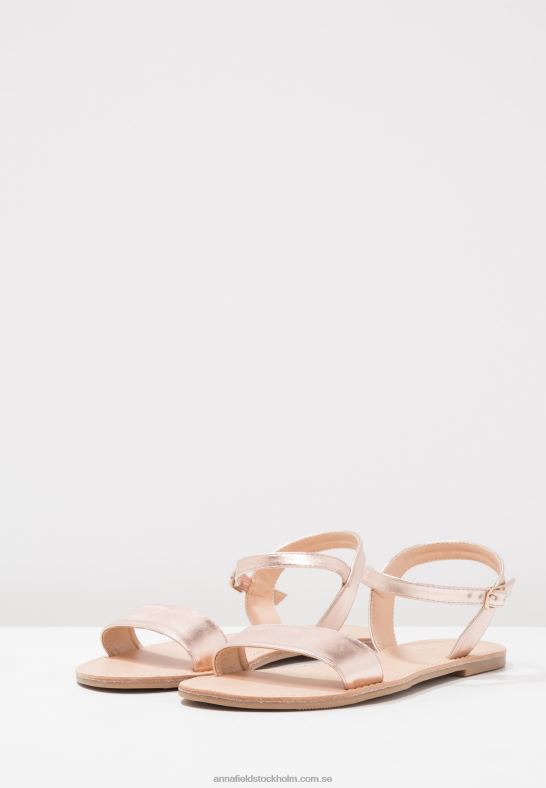 sandaler i rosa guld Anna Field 42BF61257 kvinnor