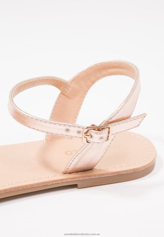 sandaler i rosa guld Anna Field 42BF61257 kvinnor