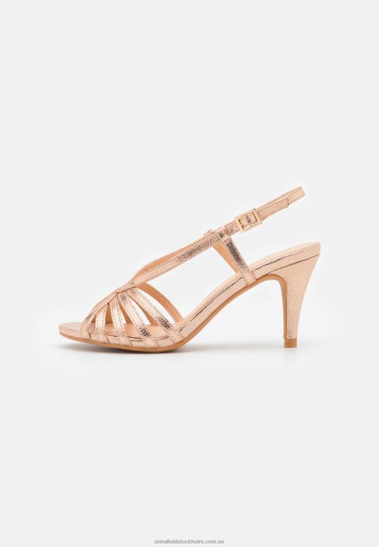 sandaler i rosa guld Anna Field 42BF61312 kvinnor