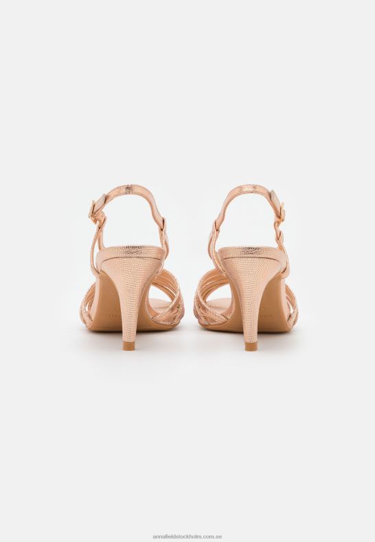sandaler i rosa guld Anna Field 42BF61312 kvinnor