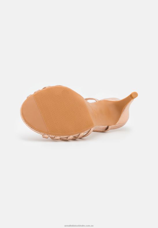 sandaler i rosa guld Anna Field 42BF61312 kvinnor