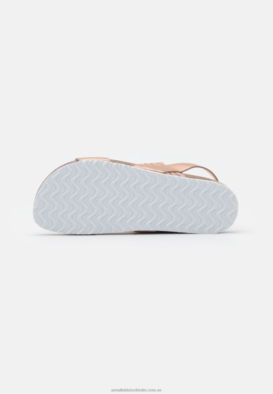sandaler i rosa guld Anna Field 42BF61411 kvinnor