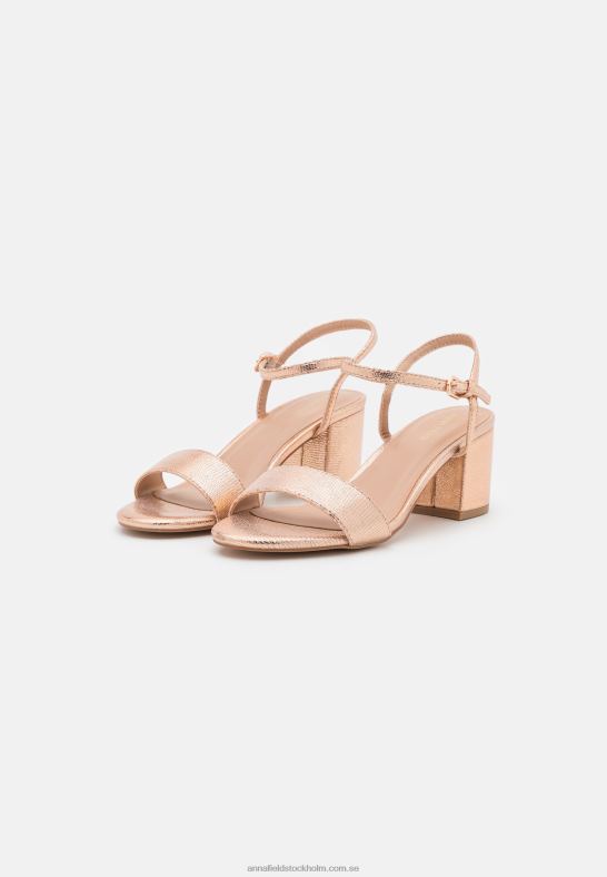 sandaler rosa guldfärgade Anna Field 42BF61254 kvinnor