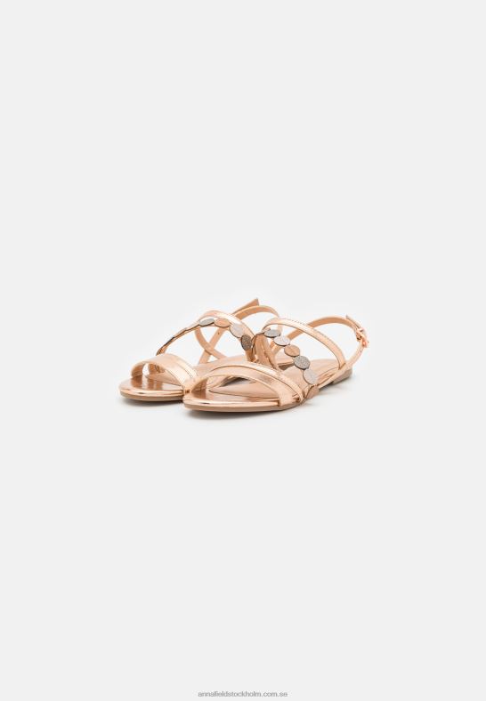 sandaler rosa guldfärgade Anna Field 42BF61313 kvinnor