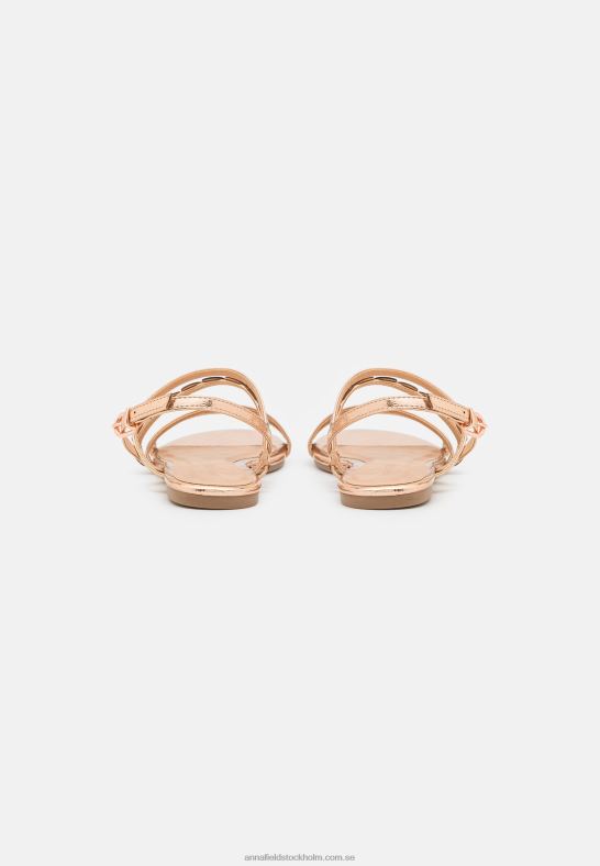sandaler rosa guldfärgade Anna Field 42BF61313 kvinnor