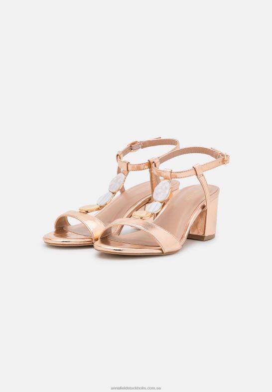 sandaler rosa guldfärgade Anna Field 42BF61345 kvinnor