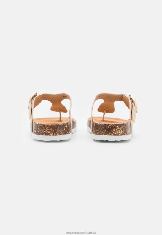 t-bar sandaler beige Anna Field 42BF61539 kvinnor