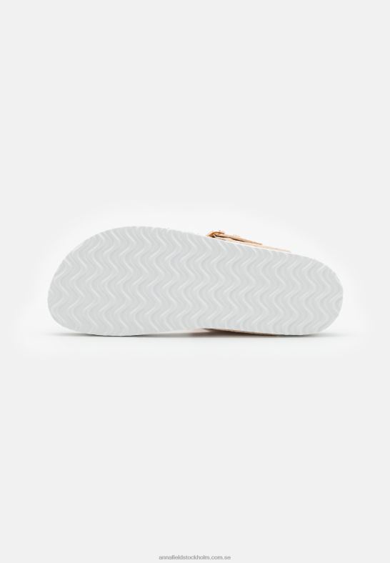 t-bar sandaler beige Anna Field 42BF61539 kvinnor