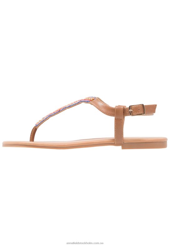 t-bar sandaler bruna Anna Field 42BF61519 kvinnor