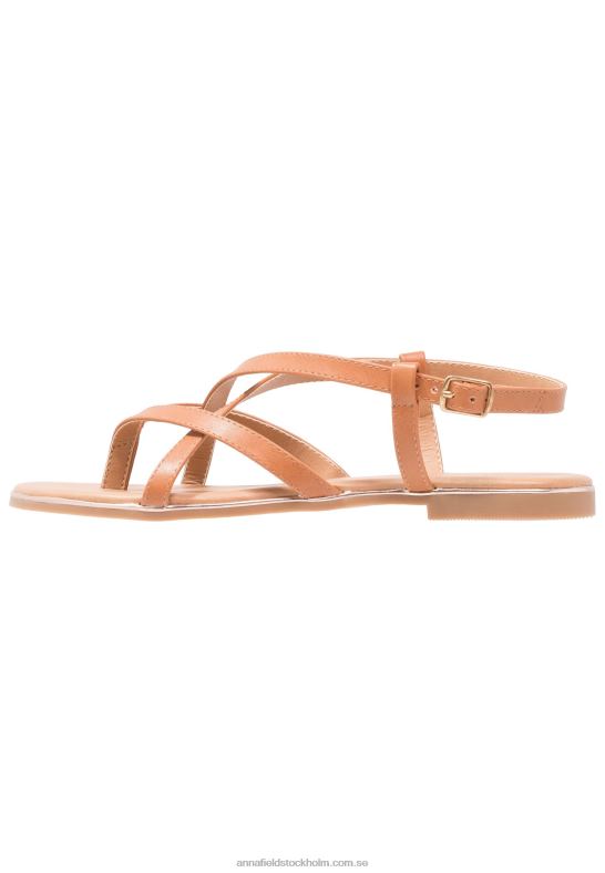 t-bar sandaler cognac Anna Field 42BF61508 kvinnor