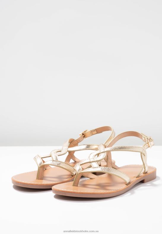 t-bar sandaler guld Anna Field 42BF61499 kvinnor