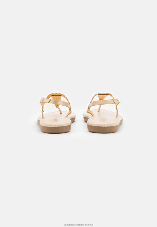 t-bar sandaler guld Anna Field 42BF61518 kvinnor
