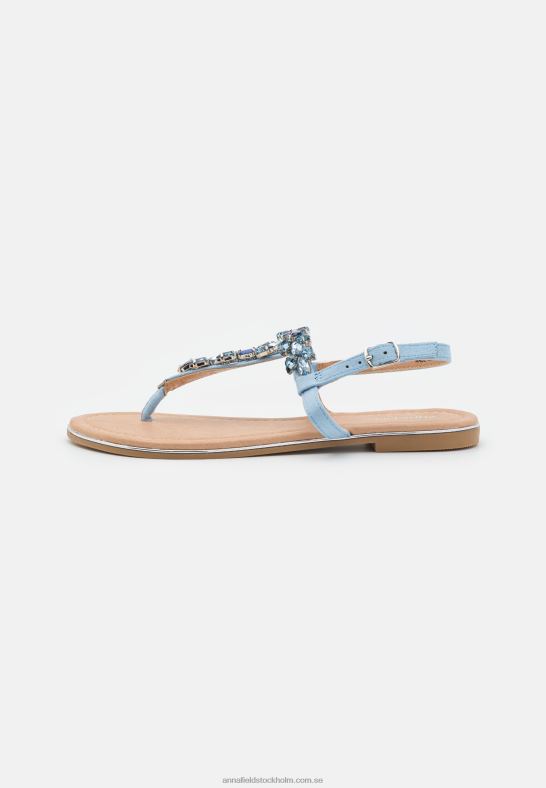 t-bar sandaler ljusblå Anna Field 42BF61533 kvinnor