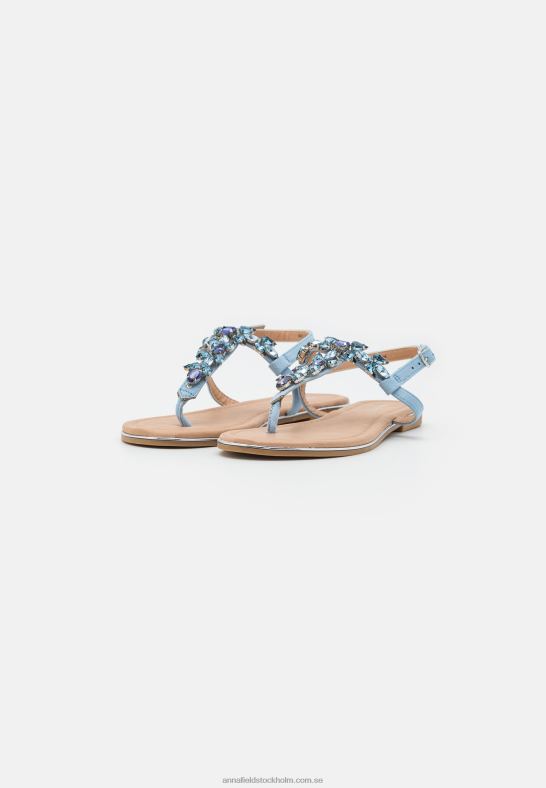 t-bar sandaler ljusblå Anna Field 42BF61533 kvinnor