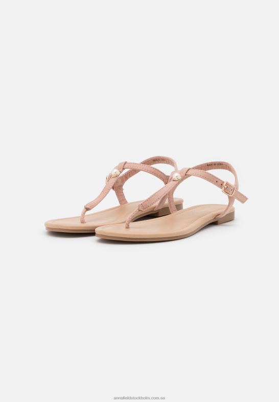 t-bar sandaler ljusrosa Anna Field 42BF61526 kvinnor