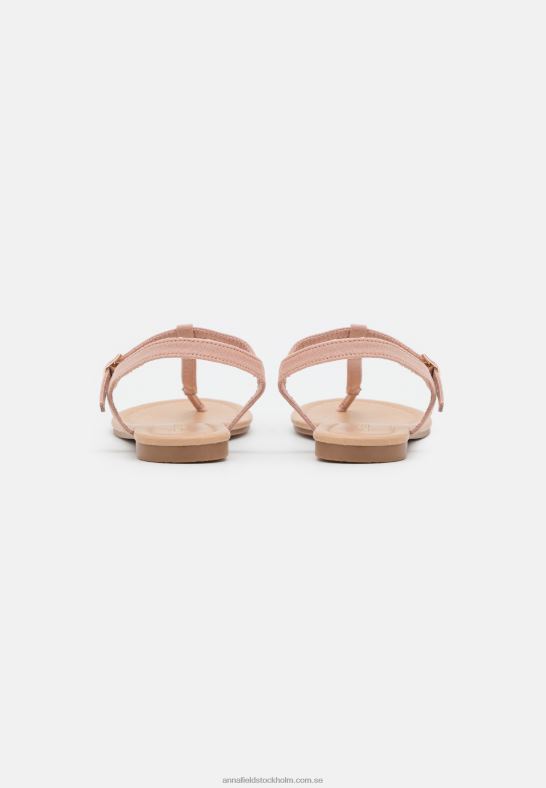 t-bar sandaler ljusrosa Anna Field 42BF61526 kvinnor