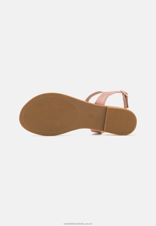 t-bar sandaler ljusrosa Anna Field 42BF61548 kvinnor
