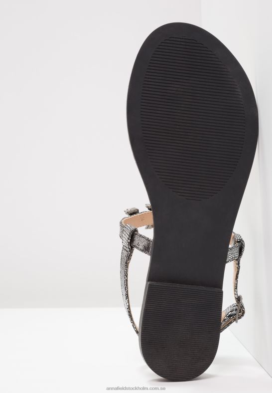 t-bar sandaler mörkgrå Anna Field 42BF61542 kvinnor
