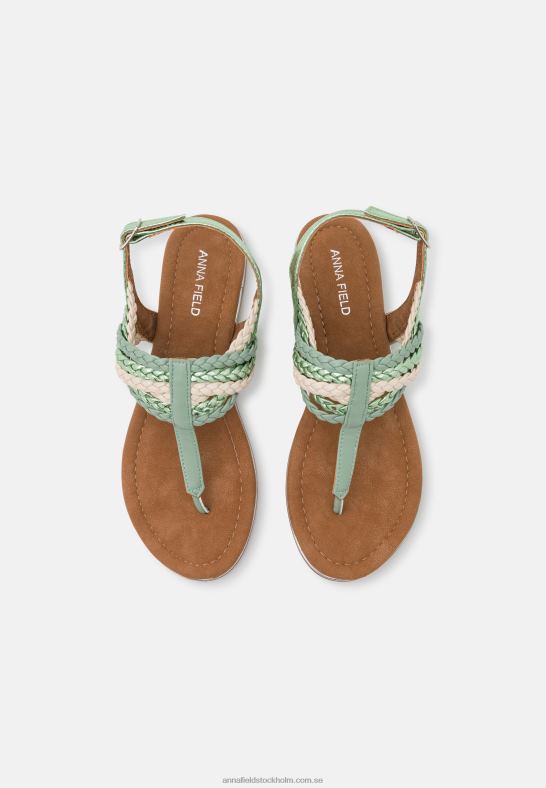 t-bar sandaler mint Anna Field 42BF61514 kvinnor