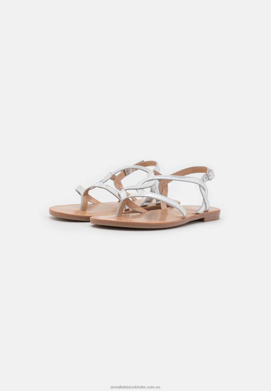 t-bar sandaler silver Anna Field 42BF61507 kvinnor
